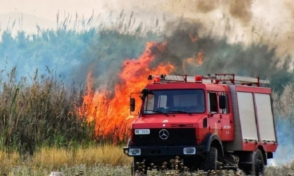 Συναγερμός για φωτιά στη Φωκίδα, επιχειρούν εναέρια μέσα